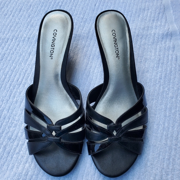 😎 Covington Open Toe Heeled Sandal - Picture 2 of 9